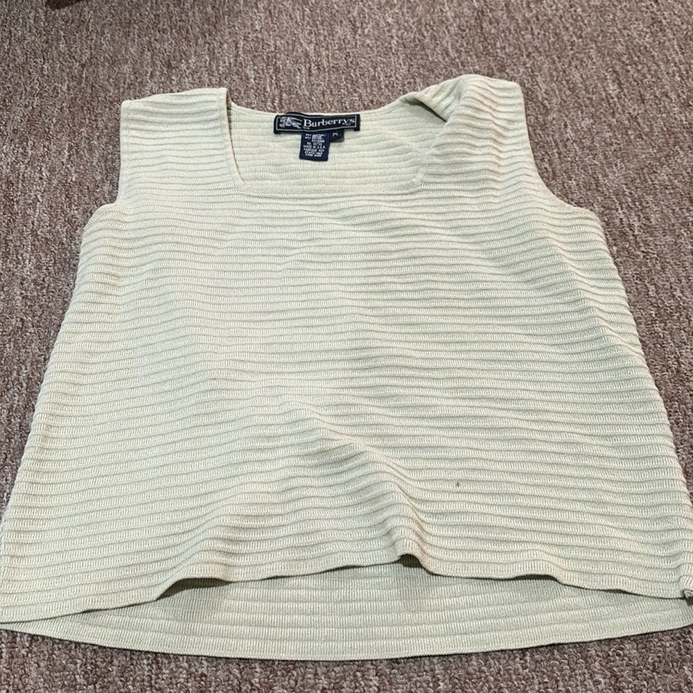 mint colored ribbed textured tank top